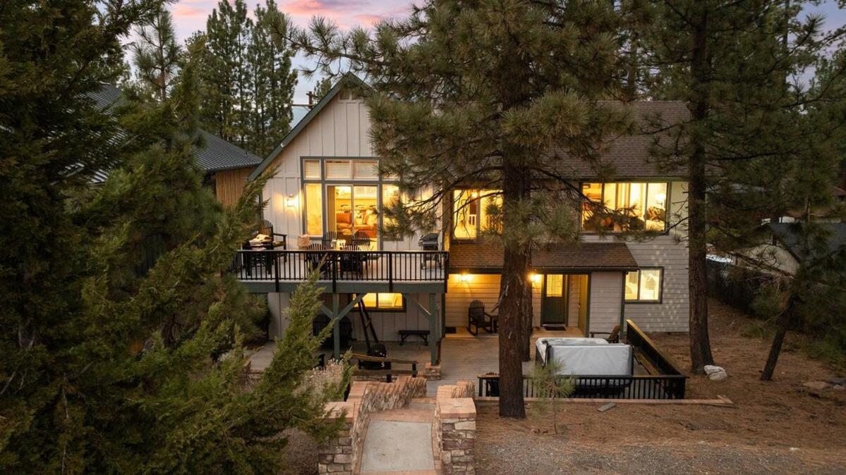 New Serenity Lodge Base Of Snow Summit Hot Tub Big Bear Lake Esterno foto